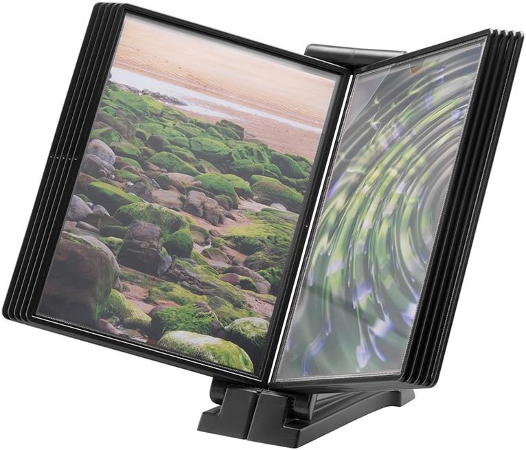 Jalema Flex-o-Frame Info Manager with Base - Anthracite/Black