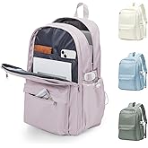 Lendolk School Backpack for Teen Girls Lightweight College Backpack Women Travel Backpacks Waterproof High School Bookbag for Men Classic Casual Daypacks(Purple)