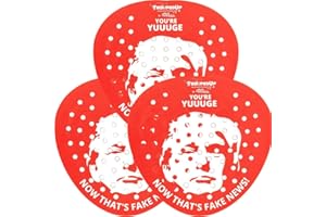 Donald Trump Urinal Screen - Fairly Odd Novelties Funny Trump Gag Gift for Office Work or Public Restroom Toilet, 3 Pack (FON-10277-3)