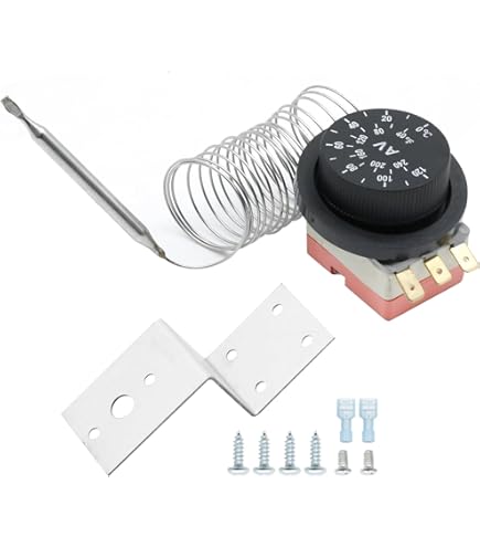 Amazon.com: uxcell K50-P1125-001 4 Thermostat Temperature