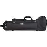 Protec Tenor Trombone Contoured MAX Case (F Attachment), Black, Model MX306CT
