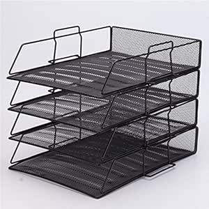 LIUYULIN Suministros De Oficina Metal Soporte De Archivo, Archivo De