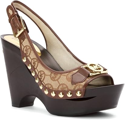 michael kors charm slingback shoes