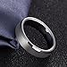 Fatree Mens Tungsten Rings Wedding Bands for Him Tungsten Carbide Rings for Men Engagement Rings 6MM Comfort Fit