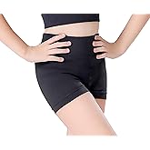 Swdarz Gymnastics Dance Shorts for Girls Kids Athletic Spandex Biker for Ballet Tumbling Tennis Volleyball Cheers