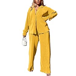 kaimimei Casual 2 Piece Outfit for Women - Linen