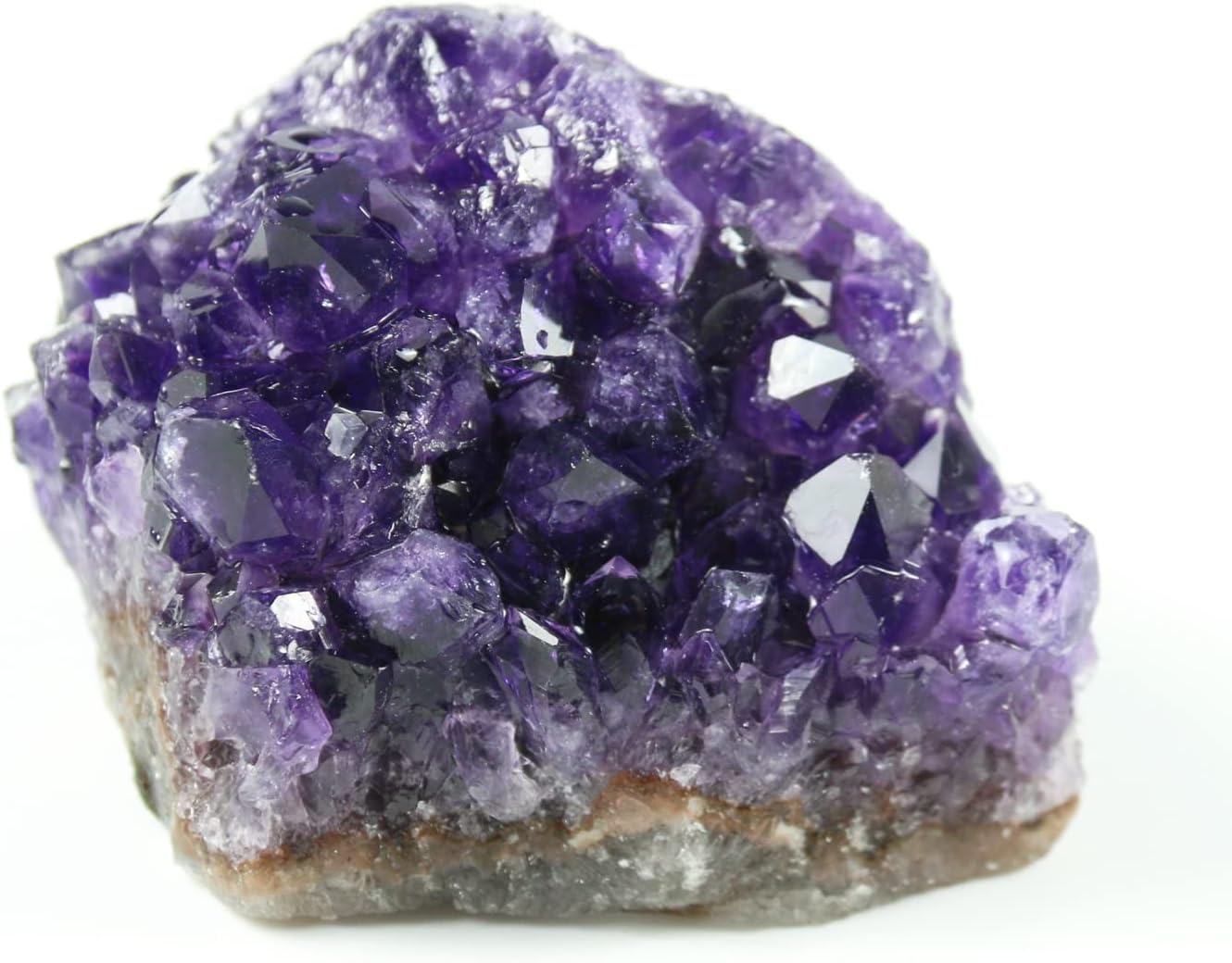Namzi Amethyst Crystals, Amethyst Clusters for Witchcraft, Amathesis Crystal, Raw Amethyst, Natural Amethyst Geode Cave Healing Crystal Stones (0.2 Pound)