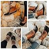 Chenghe-Womens-Winter-Duck-Boots-Waterproof-Lace-Up-Two-Tone-Rain-Duck-Boots