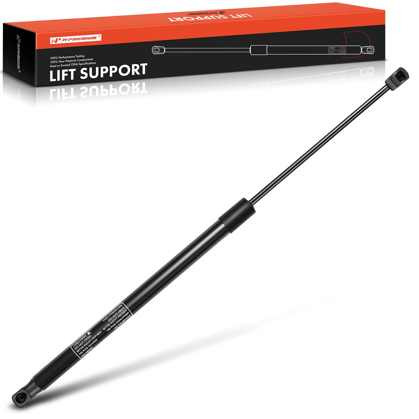 Photo 1 of A-Premium Front Hood Lift Supports Shock Struts Compatible with Select Volkswagen Model - Jetta 2010-2014 Wagon, Golf 2010-2012, Golf City 2010, Hatchback - Replace# 5K0823359B