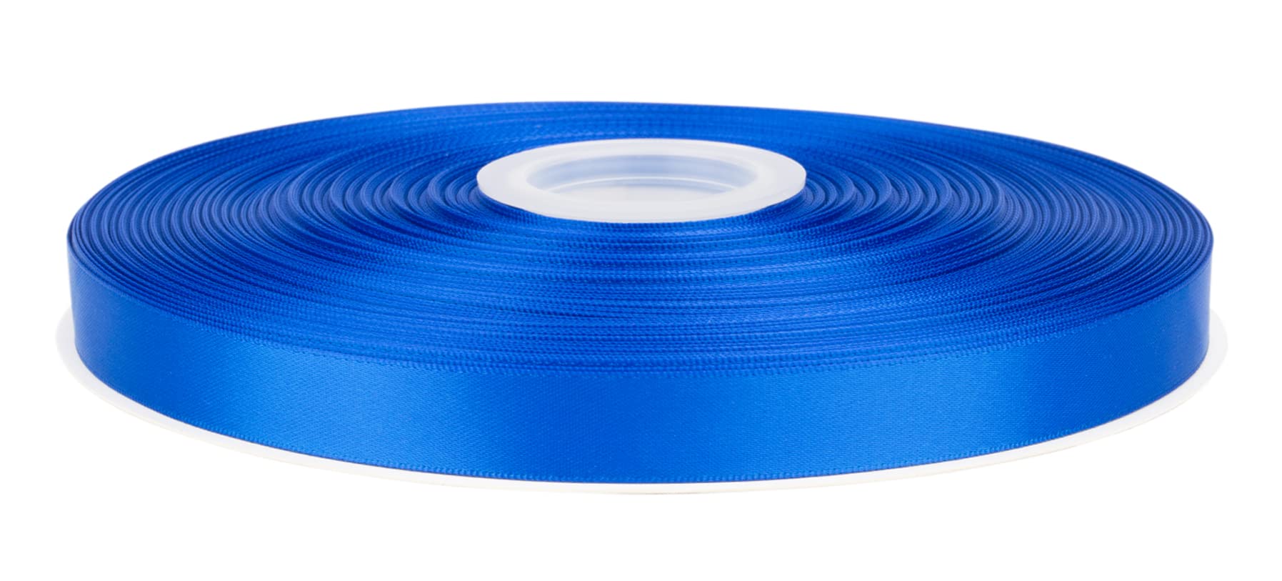 Fondersy 91 Meters Electric Blue Double Faced Satin Ribbon - 16mm Width for Wedding, Gift Wrapping, Floral Arrangement and Crafts