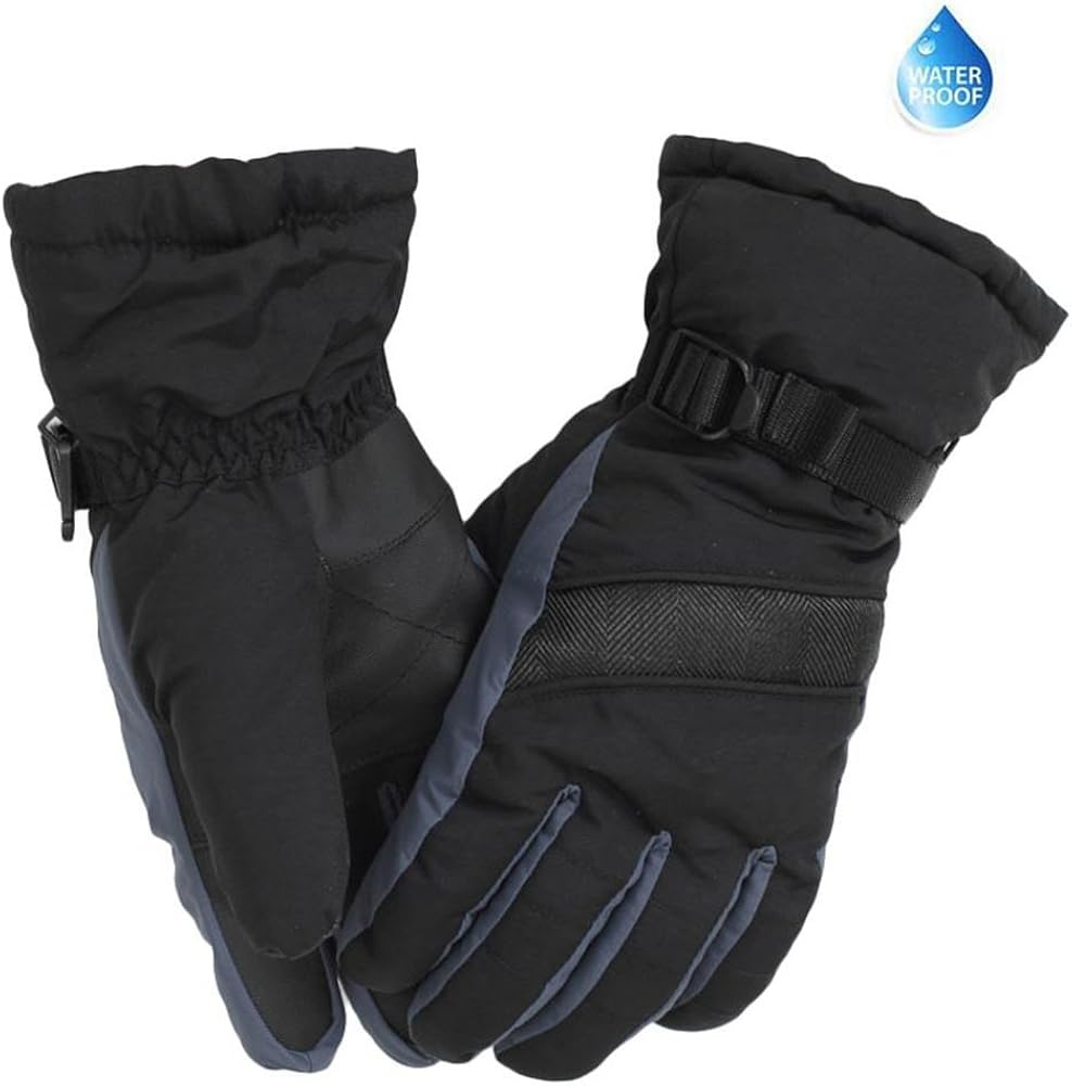 Men's Winter Thinsulate Thermal Ski Gloves Waterproof Windproof Warm