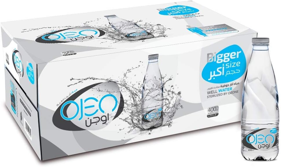 سعر كرتونة مياه أوجين 400 مل 40 حبة فى السعودية بواسطة امازون السعودية كان بكام كان بكام