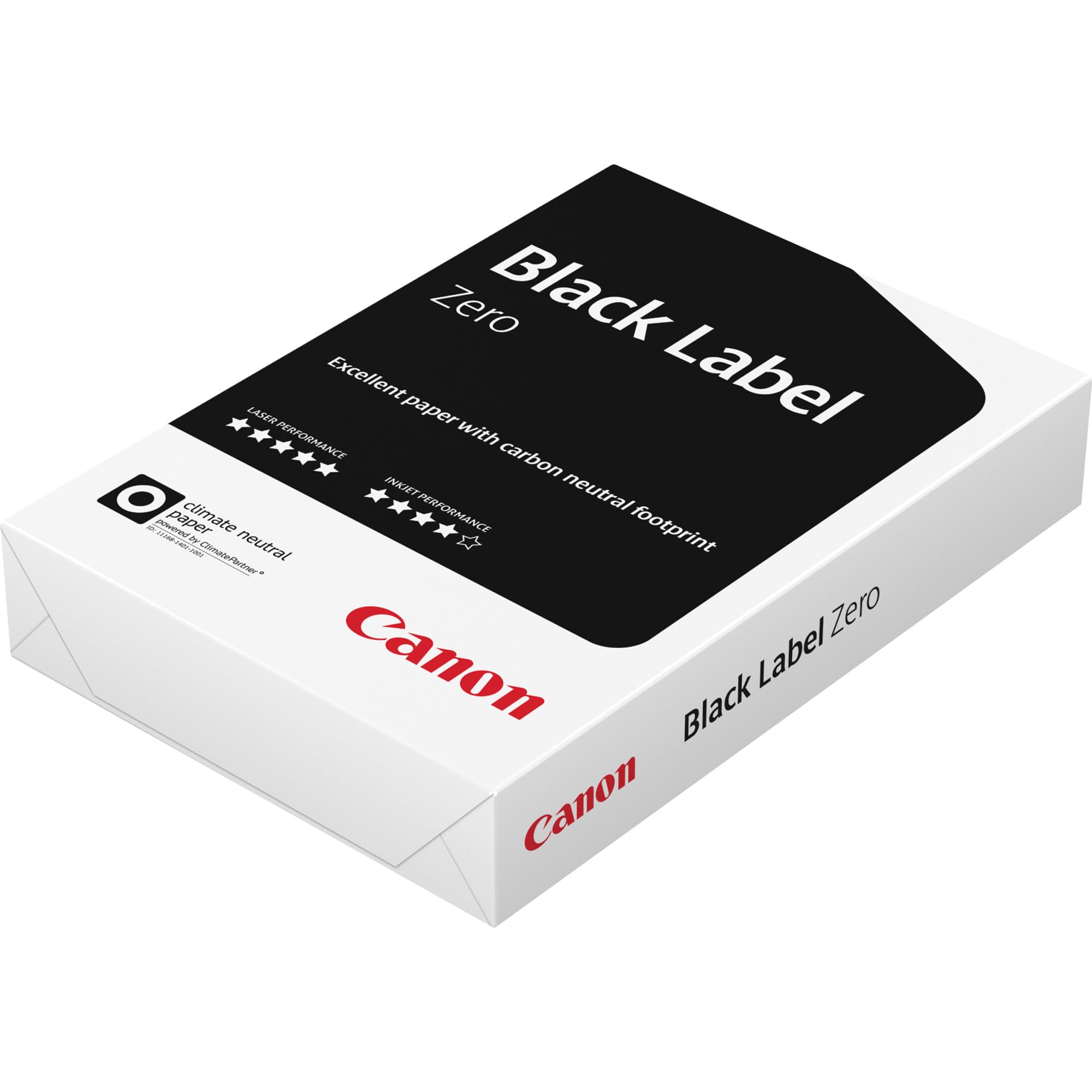 Canon WOP211 Black Label Zero 80 A4 Printer Paper 500 Sheets for FSC Office Printing