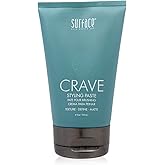 SURFACE Hair Crave Styling Paste, Vegan and Paraben-Free Texture and Definition, Matte-Finish, 4 Fl Oz