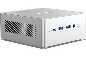 MINISFORUM Mini PC NAB6 Lite Intel Core i5-12600H,12 Cores 16 Threads,up to 4.7GHz 16GB RAM DDR4 500GB PCIe4.0 SSD Dual 2.5 G