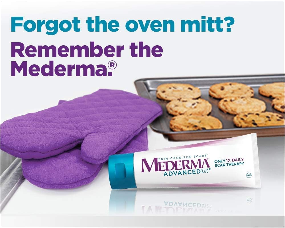 Mederma Advanced Scar Gel - 1x Daily - Reduces The Appearance of Old & New Scars - #1 Doctor & Pharmacist Recommended Brand for Scars - 1.76oz. : Scar Reducing Treatments : Beauty