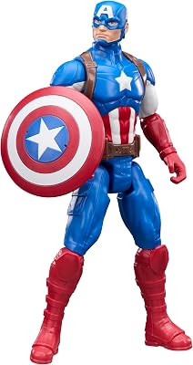 Figura de acción de Capitán América de Marvel Avengers Titan Series