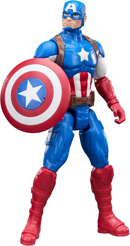 Figura de ação Marvel Avengers Titan Series Capitão América