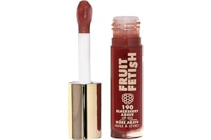 Milani Fruit Fetish Lip Oil with Vitamin E for Instant Hydration, Fruit Extract Infused Lip Treatment and Moisturizing Lip Gloss - Blackberry Agave