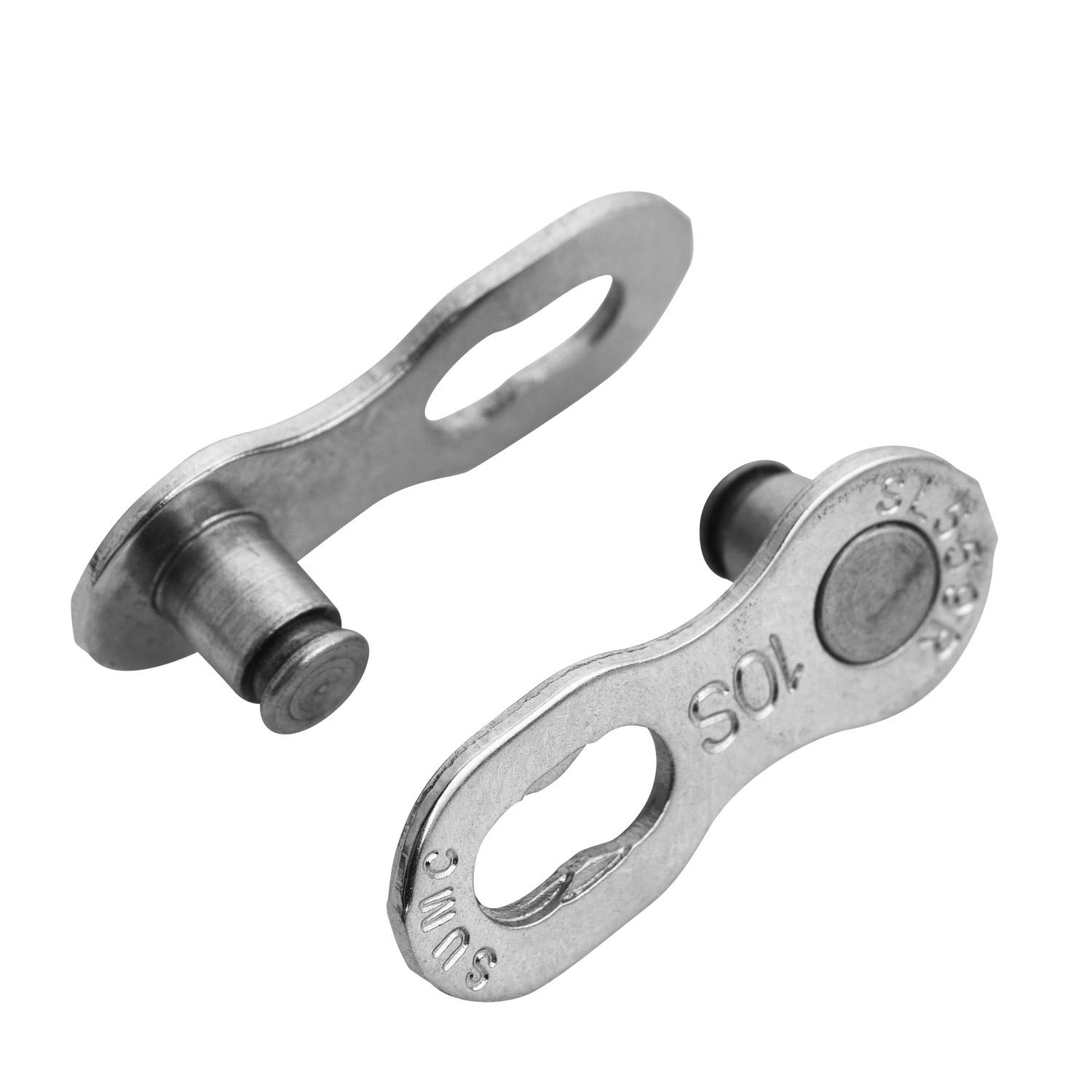 zonkie 10 Speed Removable Quick Split Chain Link in Silver x2