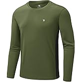 Gopune Men's Swim Shirts Rash Guard Long Sleeve UPF 50+ Sun Protection Quick Dry Outdoor Hiking Fishing Shirts