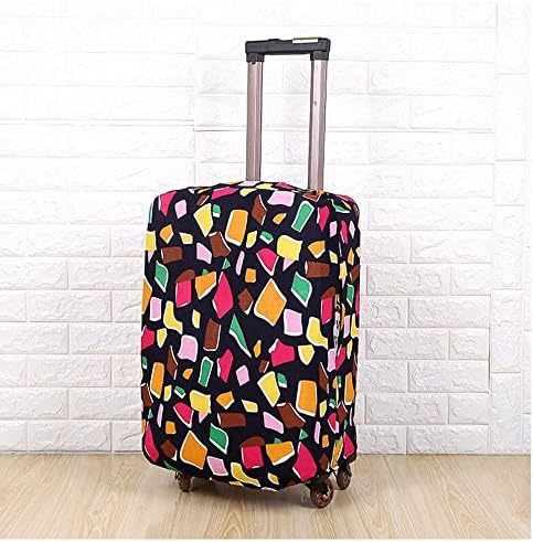 Yiping Travel Luggage Suitcase Protective Cover High-Elasticity Trolley Case(Colorful)