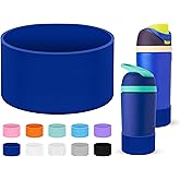 Mokoart Silicone Boot Compatible with Owala Kids Water Bottle 16/14 oz, Anti-Slip Rubber Bottom Protective Sleeve for Owala Kids FreeSip 16oz, Accessories for Owala Kids Flip 14oz