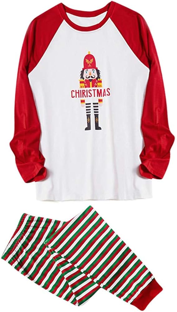 Amazon Ruji ルジ ベビー服 クリスマス 親子ペアルック 親子コーデ 親子服 レディース キッズ メンズ 子供服 長袖 Tシャツ ペアルック お揃い 親子 コットン クリスマス服 クリスマスパジャマ ホームサービス柔らかい 可愛い ルームウェア 上下セット レディース 通販