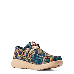 ARIAT Men's Hilo Sneaker, Blue Aztec, 8