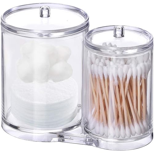 Dshengoo Cotton Ball and Swabs Holder