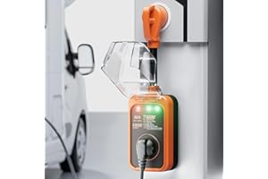 FOCSPROD RV Surge Protector 30 Amp, 13000J Surge Protection RV Circuit Analyzer Protect RV Electrical System with Waterproof Cover, RV Plug Electrical Adapter for Camping, Travel Trailers