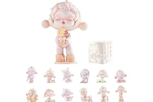 POP MART Skullpanda Warmth Series Blind Box Figures, SKULLPANDA Figurines, Random Design Action Figures Collectible Toys Home