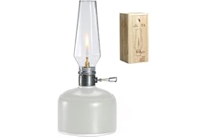 CAMPINGMOON Gas Candle Lantern w/ EN417 Lindal Valve Standrad Camping Canister T-1D
