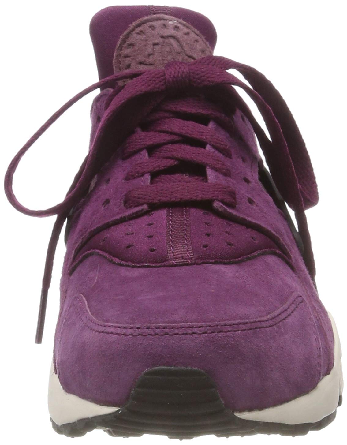 12 M US, Bordeaux/Black/Lite Bone Nike Air Huarache Run