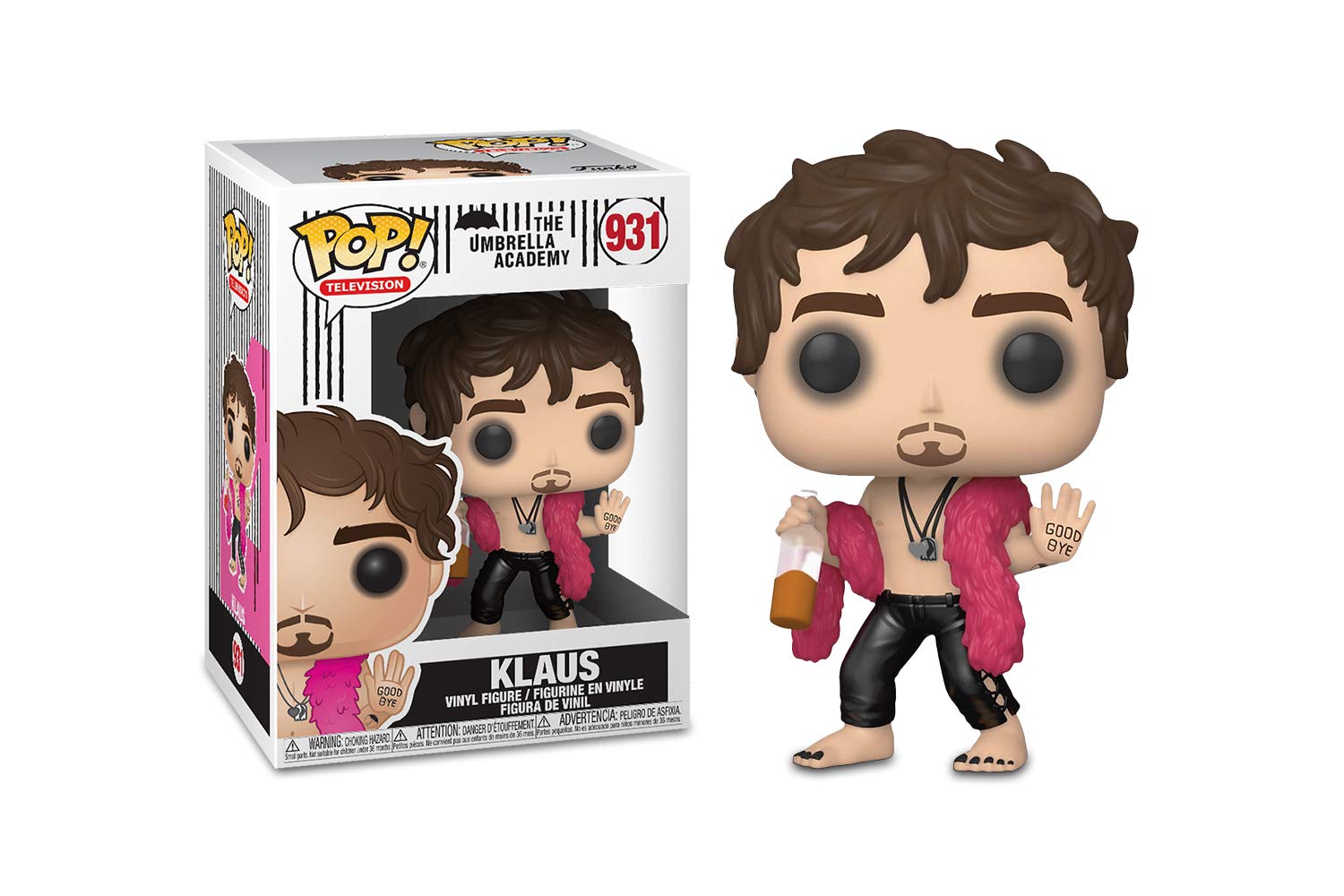 Funko POP! TV: Umbrella Academy - Klaus Hargreeves - Collectable Vinyl Figure - Gift Idea - Official Merchandise - Toys for Kids & Adults - TV Fans - Model Figure for Collectors and Display