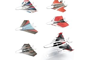 12 Paper Airplane Templates for POWERUP 2.0 & 4.0. Color Paper Airplanes Templates and Display Stand for Plane. POWERUP 2.0 or 4.0 is not included