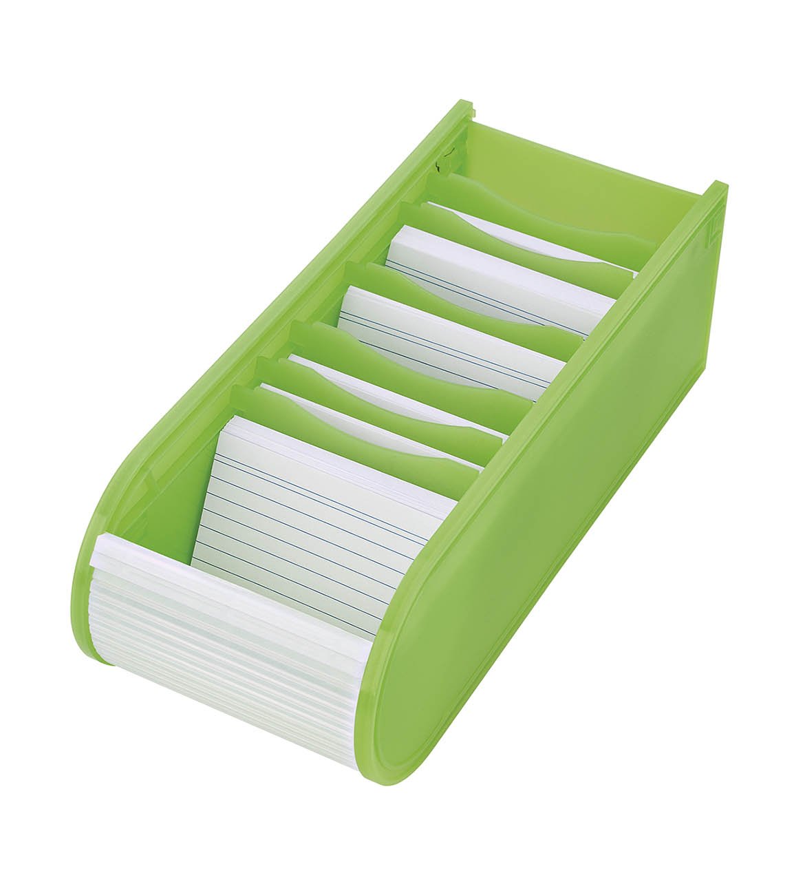 Wedo 250 8011 A8 Card Index Cabinet - Green