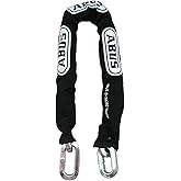 ABUS Hardened Steel 8KS 2 Foot 5/16" Thick Square Security Chain for Bikes, Containers, Trailers, ATV's, Motorcycles and Pers