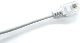 ASNQ RJ11 to RJ11 ADSL Cable 4m High Speed Modem to Phone Socket White view 3