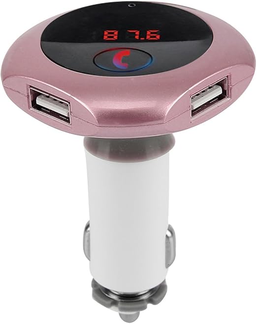 Amazon Owikar Q7 Bluetooth Fmトランスミッターワイヤレス車載ハンズフリーfm送信機ラジオ音楽プレーヤーラジオアダプタ車キットwith 2 Usb車充電器aux入力tfカードスロット360 回転 Ad02 家電 カメラ オンライン通販