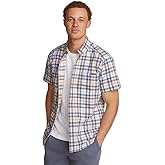 Eddie Bauer Mens Pack It Tech Seersucker Short-Sleeve Shirt