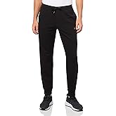 Armani Exchange Mens Black and Gold Joggers