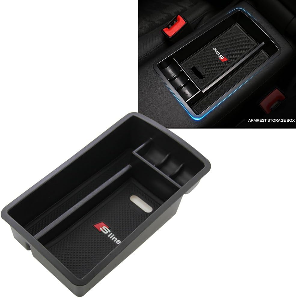 Car Armrest Storage Box Organizer