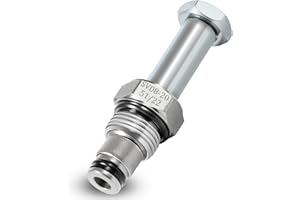 BZUMPERYZ SV08-20-0-N-00 Solenoid Operated Spool Cartridge Valve Check Valve Replacement Part for Hydraforce VC08-2 Cavity Used in Construction equipment, agricultural machinery