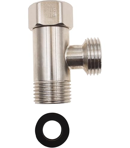 Raccordo A T Per Tubi 3/8" E 1/2" - In Acciaio Inox Per Rubinetteria - Foto 9