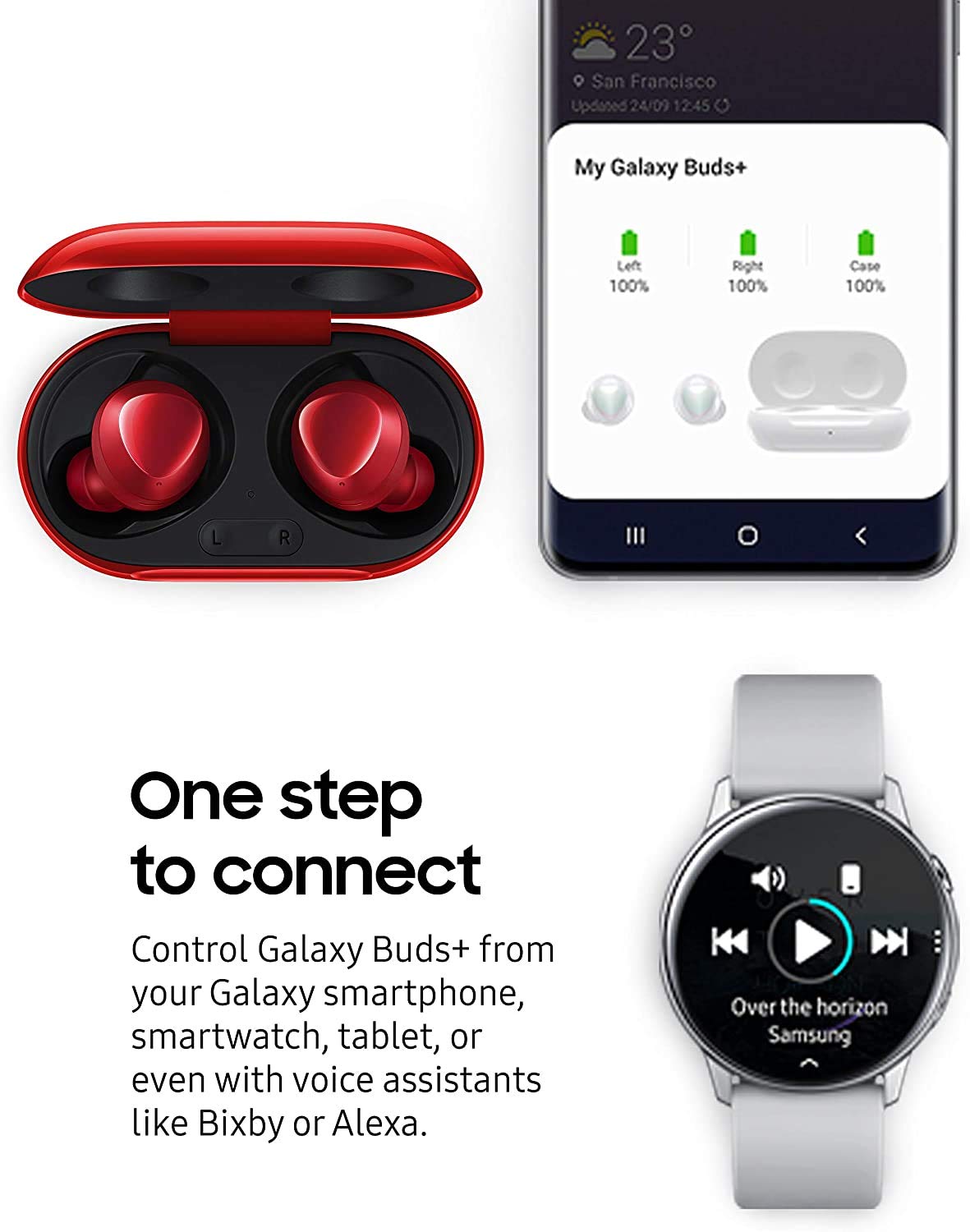Galaxy Buds True Wireless Earbuds Wireless Charging Case Included White A Us Version Buy Online In Sweden At Sweden Desertcart Com Productid