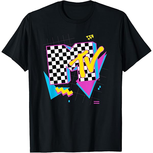 Amazon.com: MTV Music Television Retro 80's Neon Pink
