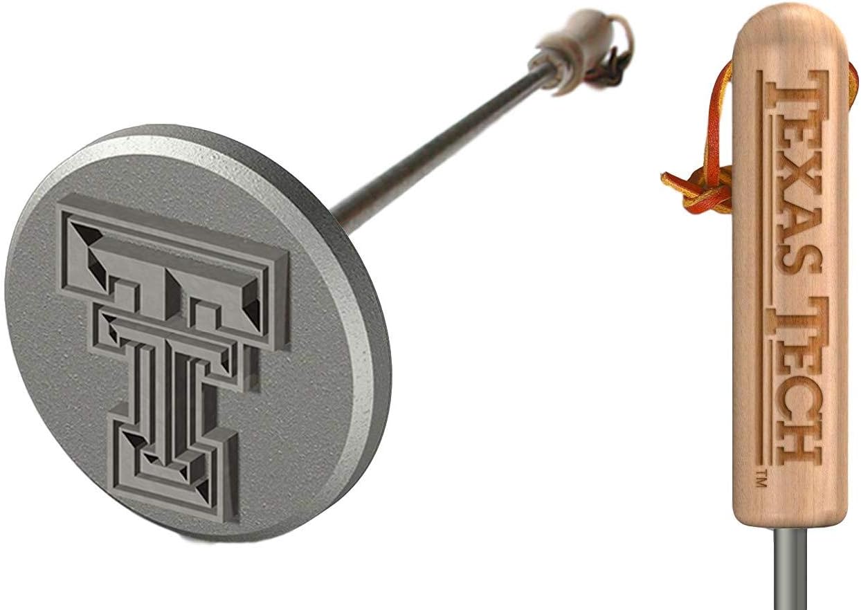 Full 90 Texas Tech Branding Iron Grill Accessories