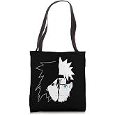 Naruto Sasuke Split Face Anime Tote Bag