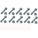 MDAIRC for Ariens 5/16th Deluxe Snow Blower Shear Bolt 1 and 3/4" Length (Include Bolts) 1.31" Space (10)